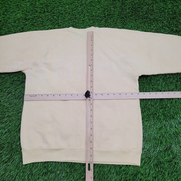 Vintage 80s Denver Sweatshirt Womens Medium 19x23 Yellow - Picture 4 of 14